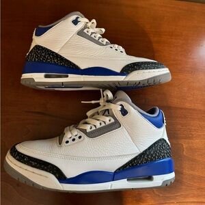 Jordan 3 “racer blue” size 8